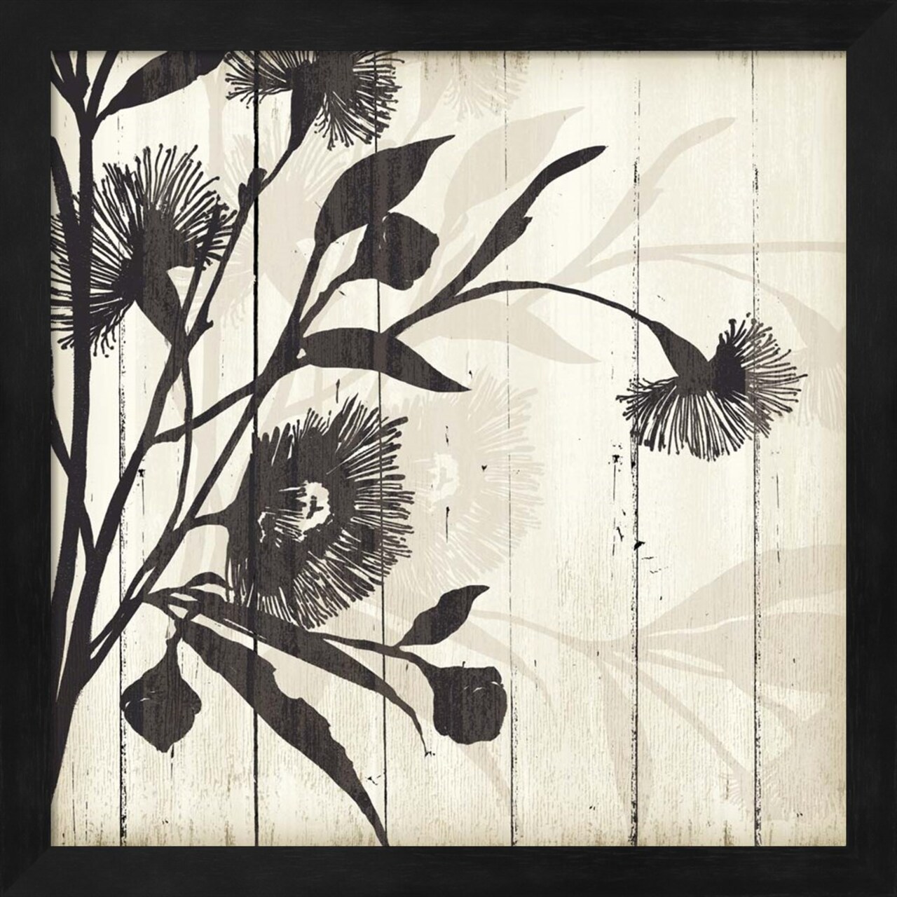 Shadow II by Posters International Studio 13" x 13" Framed Wall Art